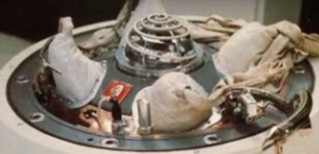 Screenshot from Soviet footage