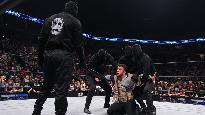 MJF being atacked by The Devil's goons