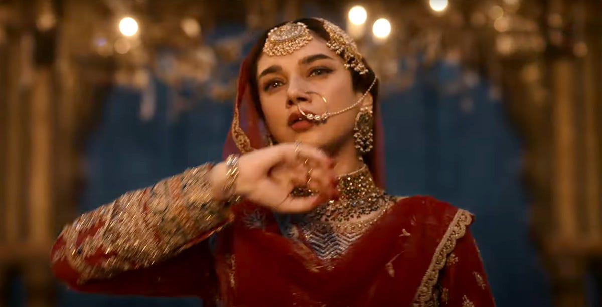 Heeramandi Teaser Glitters And How! - Rediff.com