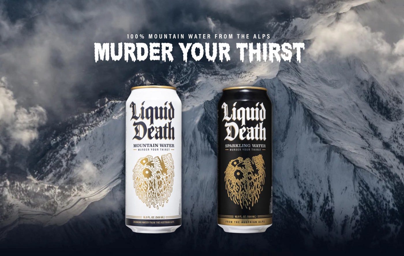 Liquid Death Has The Best Marketing in Water | by Gregory Yellin | Medium