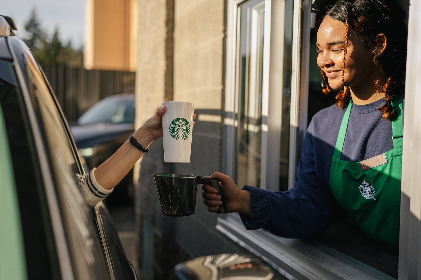 Starbucks launches Reusable Cup Option for Drive-Thru and Mobile Orders.