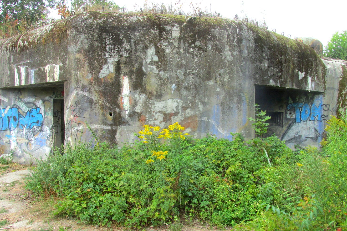 Bunker at Slovakia border Bratsilava Slovakia Aug 21, 2019 (13)