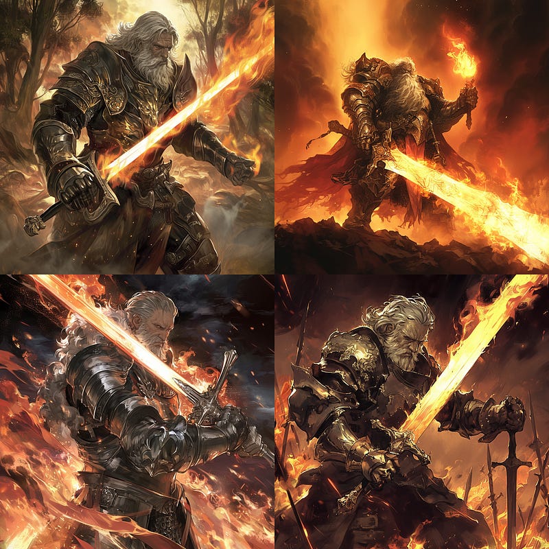 Grizzled Knight