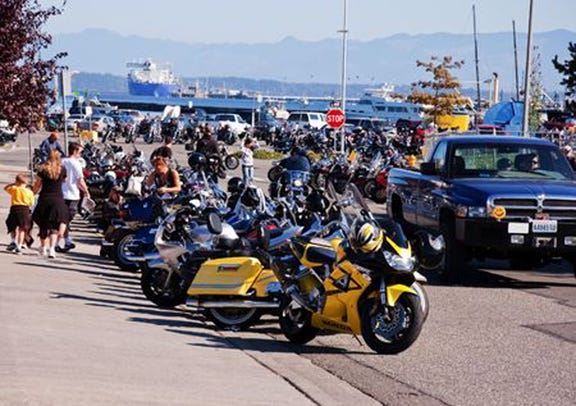 Oyster run motorcycle rally