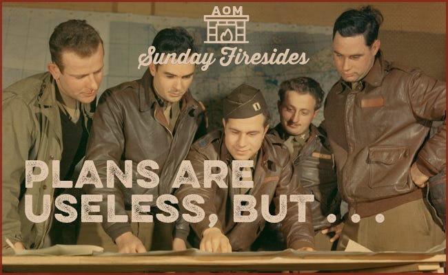 Group of soldiers huddling around map vintage photo.