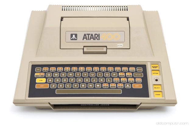 Atari 400 (1979) | Oldcomputr.com