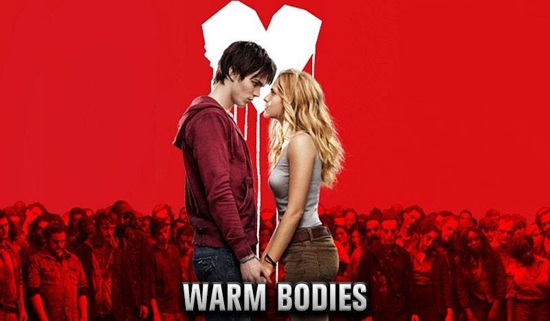 warm bodies romantic zombie valentines day movies