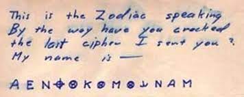 My Name Is… Sarah The Horse? – Zodiac Killer Ciphers