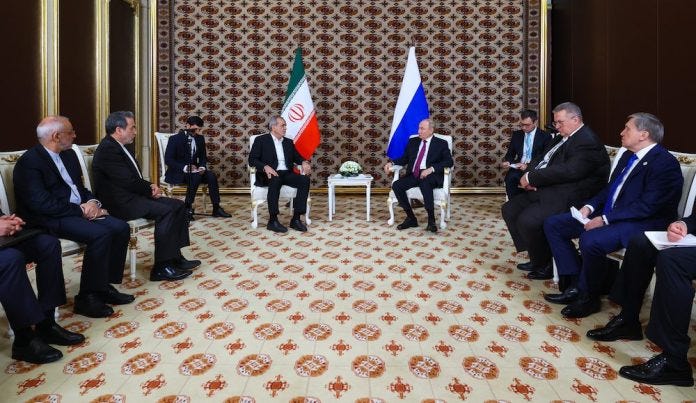 putin og irans president