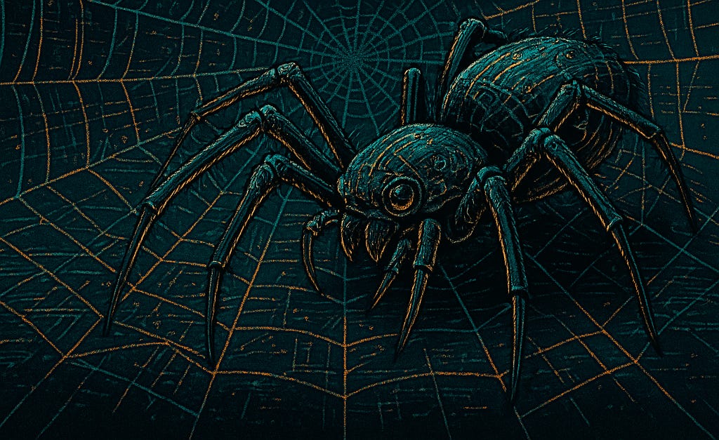Spiders And Their Web - by Jibone - Code & Codex