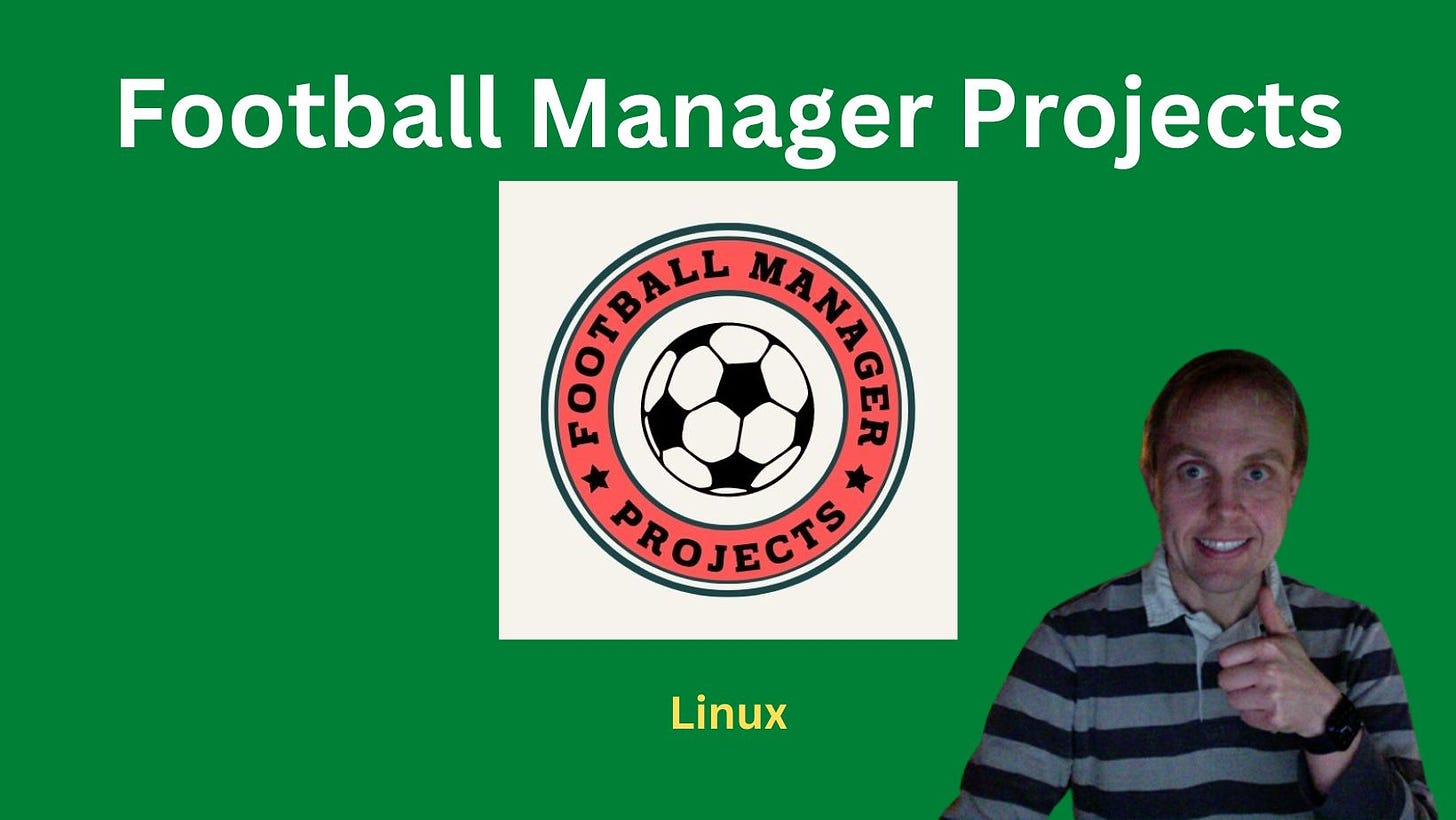 Football Manager Projects 2023 Linux