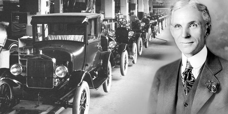 Henry Ford: Horseless Carriages, Zero Emissions and Driverless Cars