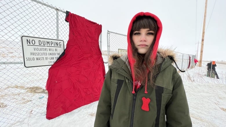 Cambria Harris, daughter of Morgan Harris, has been calling for a search of the  Brady Road Landfill where it's believed there are remains of other indigenous women and girls.