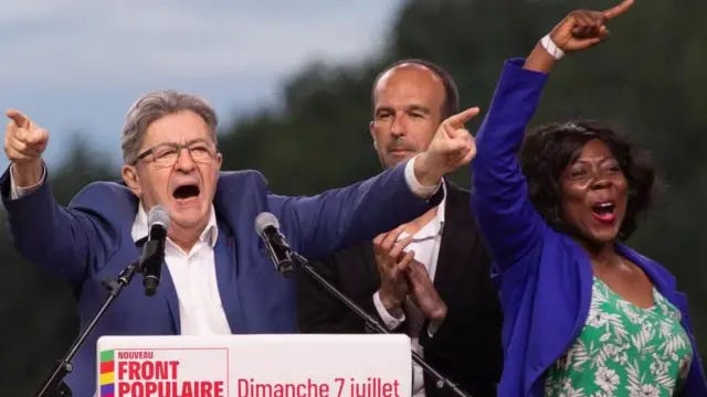 Jean-Luc Mélenchon n'a pas tardé à revendiquer la victoire