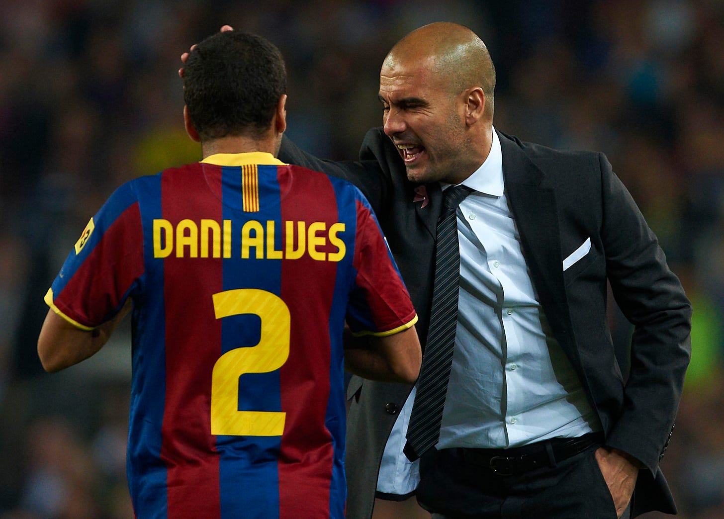 Dani Alves wants reunion with Guardiola with PSG deal running out in summer  | The Sun