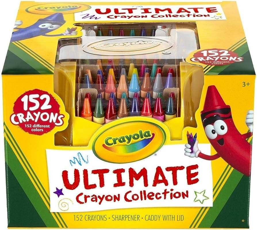 2 PACK Crayola Ultimate Crayon Case, 152-Crayons : Toys & Games - Amazon.com