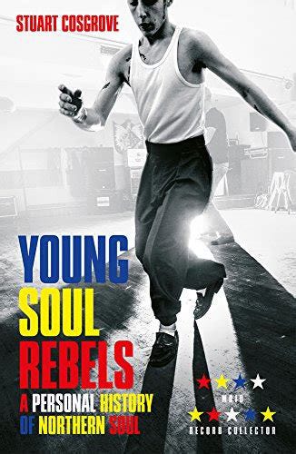 man in a vest dancing on book cover of Stuart Cosgrove's Young Soul Rebels