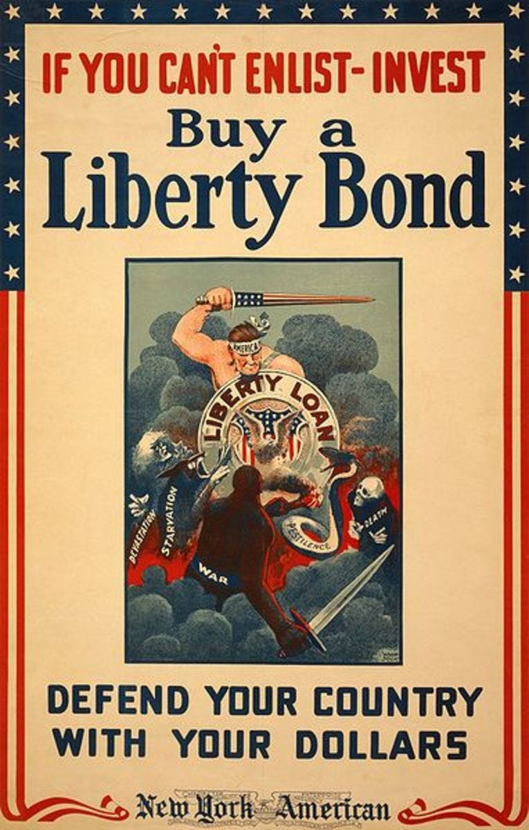 What Were Liberty Bonds in World War 1? - Owlcation