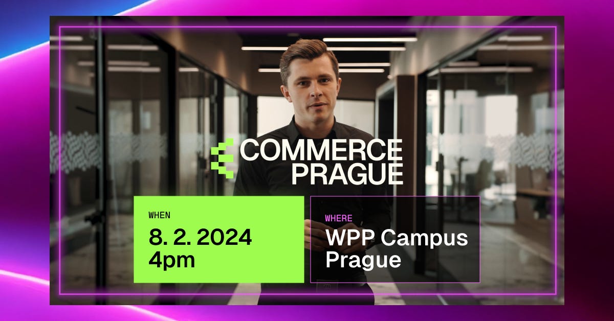 Ecommerce Prague on the 8th of February 2024 in Prague.