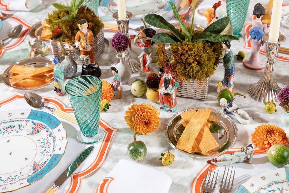 Rebecca Gardner - Houses & Parties – Houses and Parties | Table  decorations, Creative tables, Table top