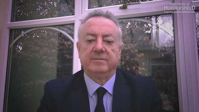 A message by University of Huddersfield Vice-Chancellor Prof Bob Cryan:  National Day of Reflection