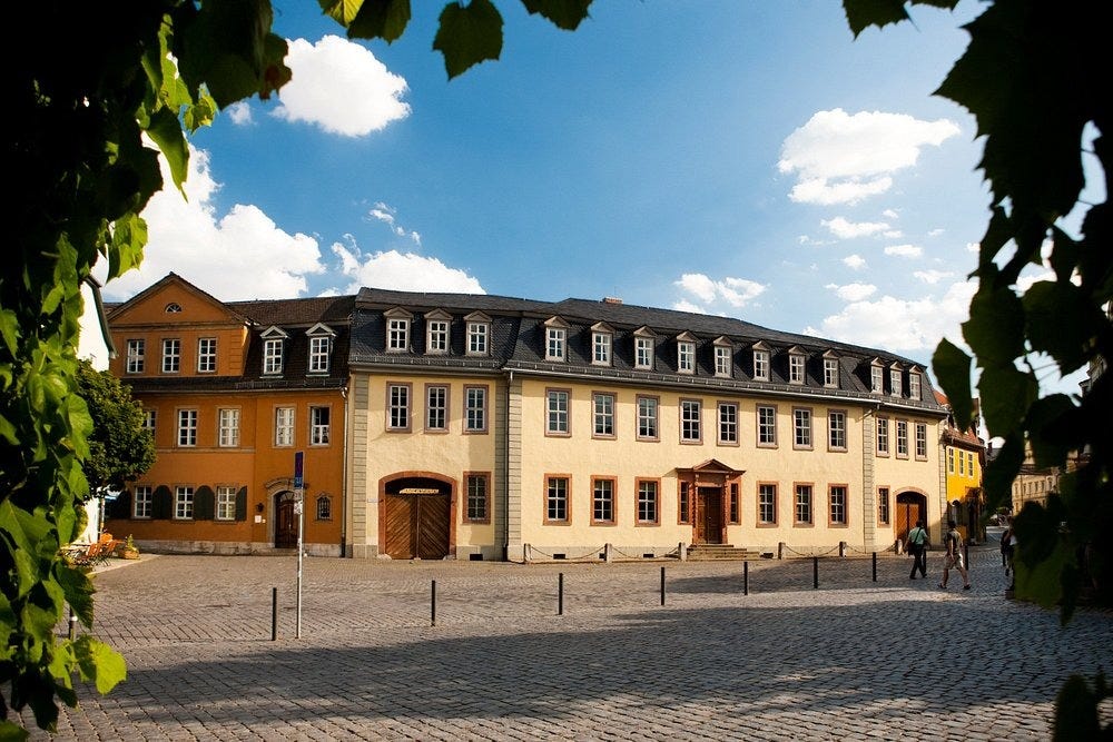 Goethes Wohnhaus am Frauenplan Goethes Wohnhaus am Frauenplan