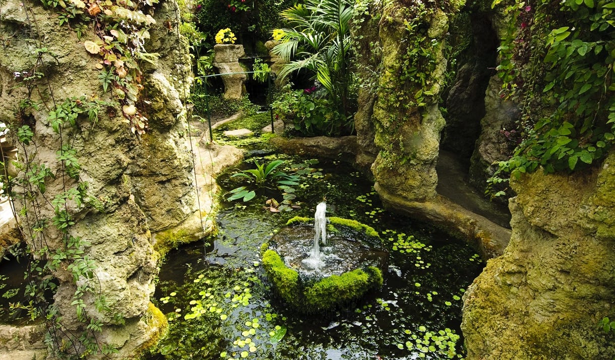 Dewston Gardens & Grottoes (Monmouthshire, UK)