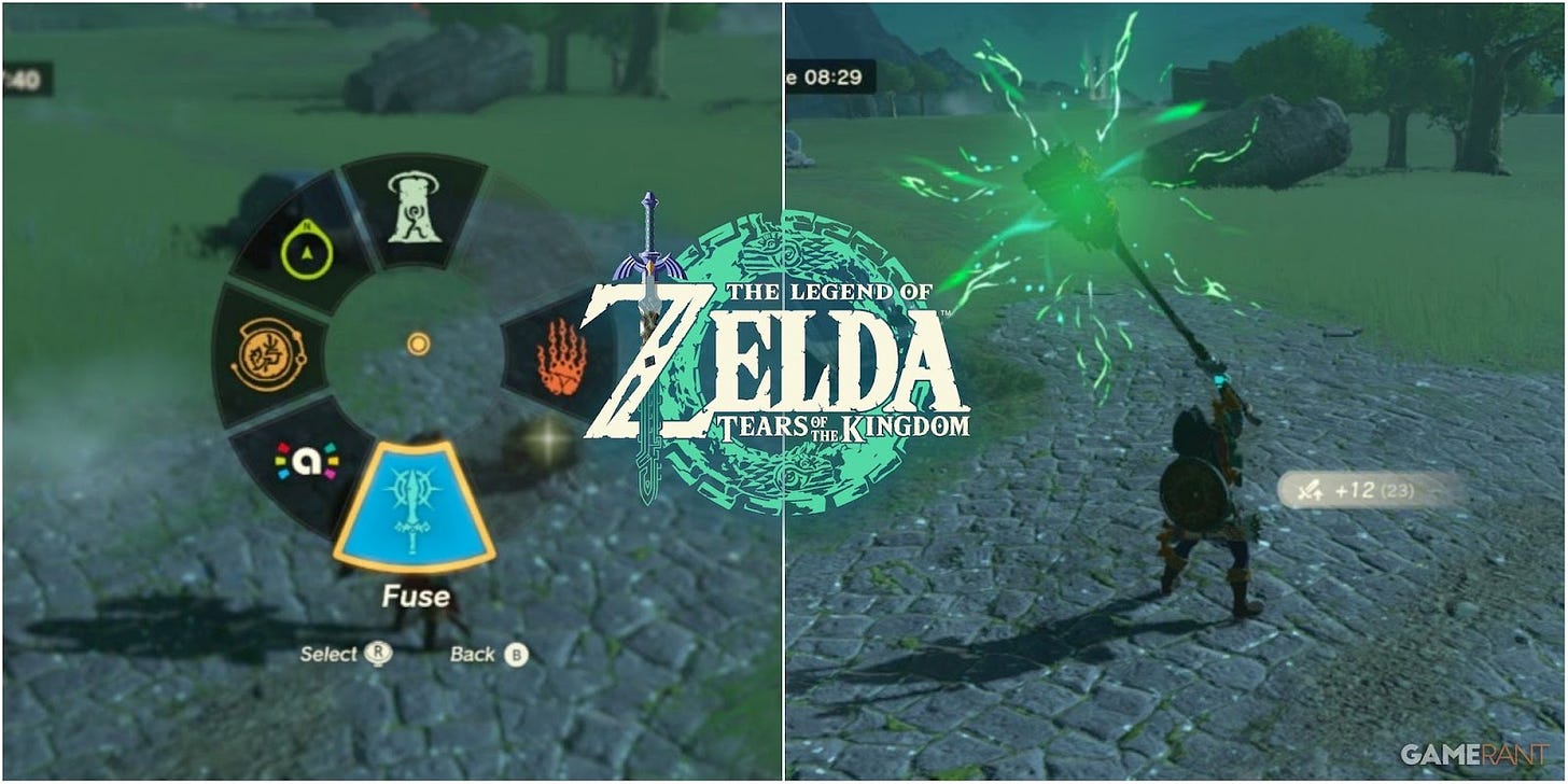 The Legend of Zelda: Tears of the Kingdom - How to Fuse Weapons