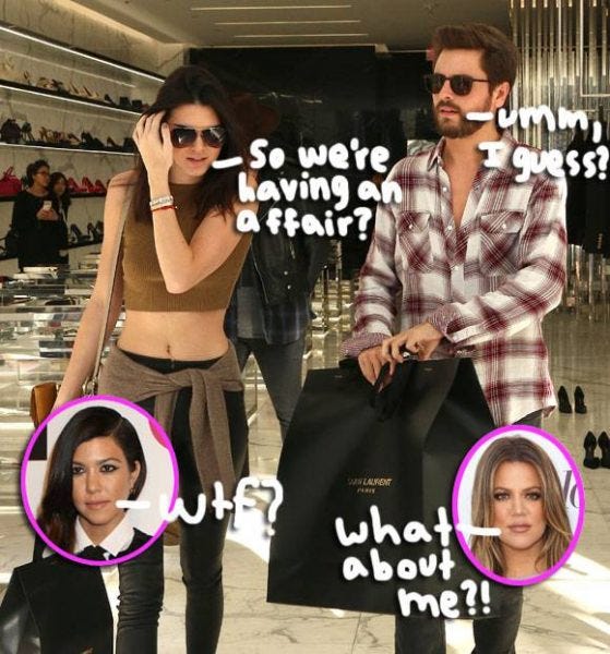 khloe kardashian kills rumor of kendall affair with bulge scott disick 2015 images