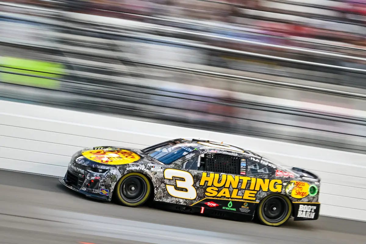 Austin Dillon Richard Childress Racing NASCAR Cup Series Richmond Raceway Joey Logano Brandon Benesch Fined Suspended Penalized