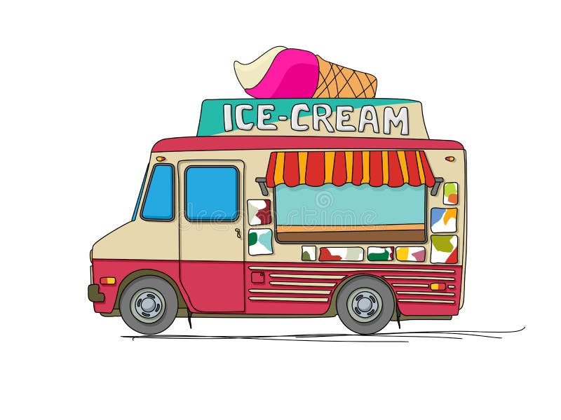 Ice Cream Truck Stock Illustrations – 5,805 Ice Cream Truck Stock  Illustrations, Vectors & Clipart - Dreamstime