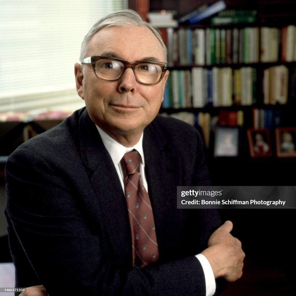 Charlie Munger Portrait