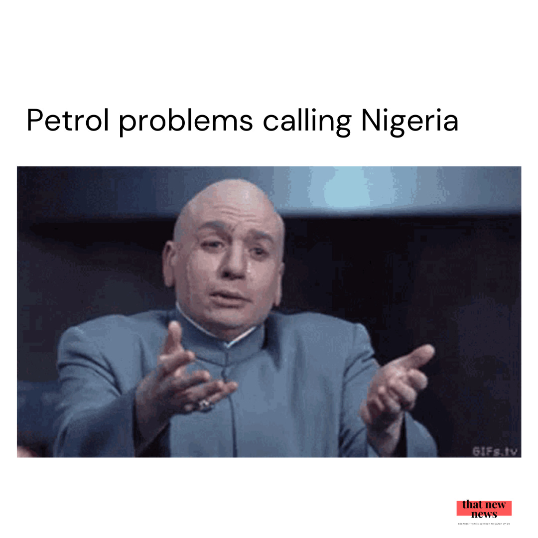 meme. at the top is the text "petrol to nigerians" and directly under it is a meme of a bald white man motioning someone off screen to come to him