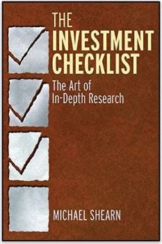 The Investment Checklist by Michael Shearn