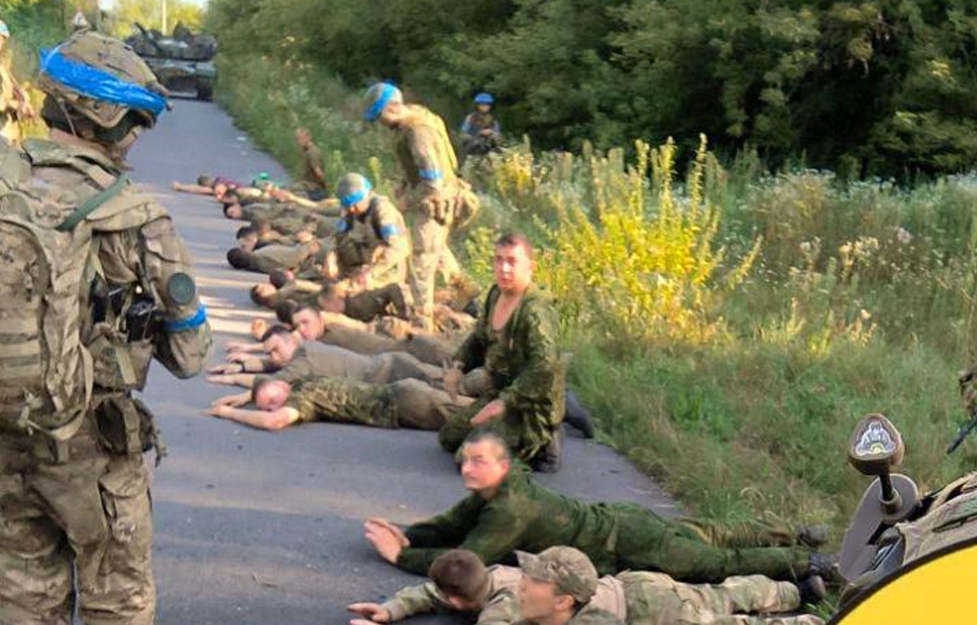 Kursk region: the Defense Forces have already captured dozens of Russian  soldiers - Militarnyi