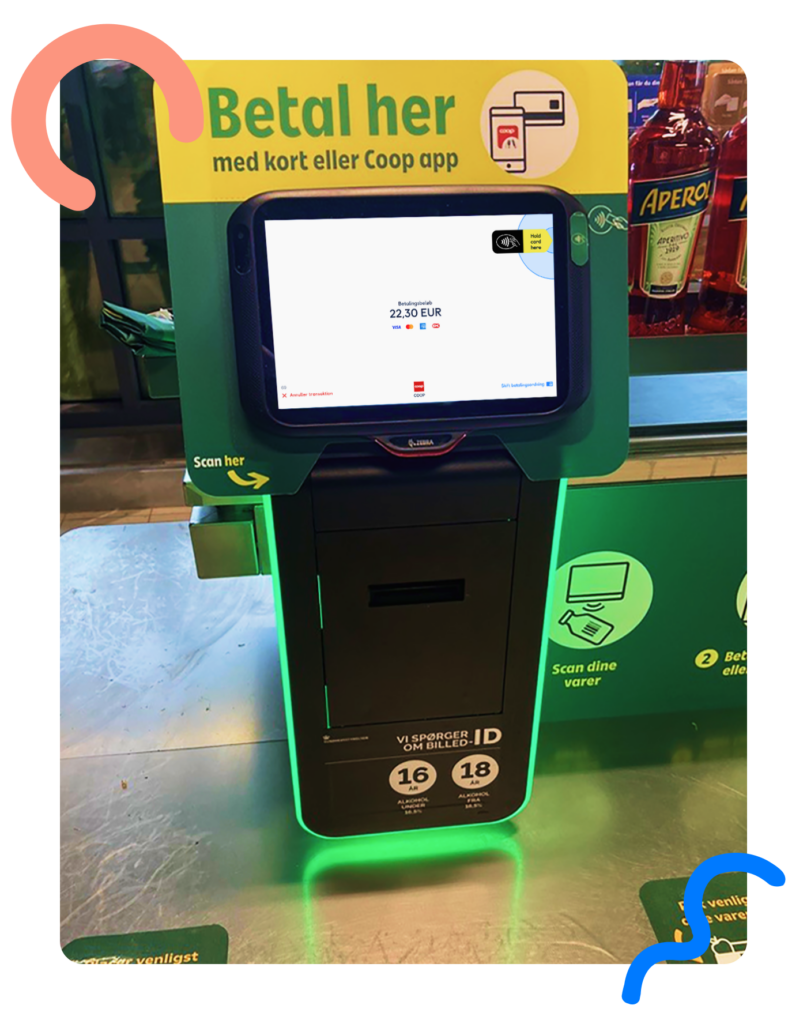 Coop Softpay Self-checkout