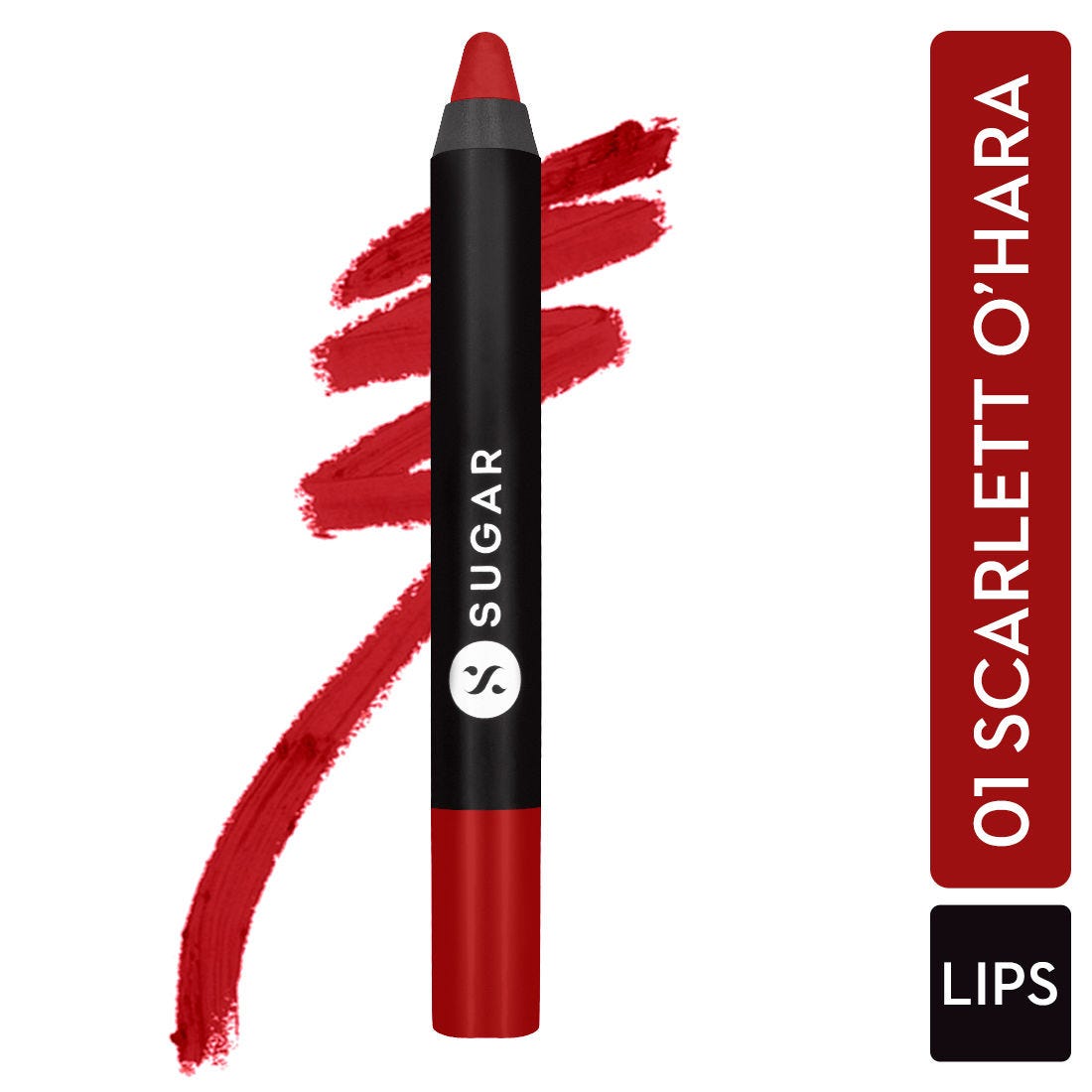 Sugar Matte As Hell Crayon Lipstick - Scarlett O'Hara (2.8 g)