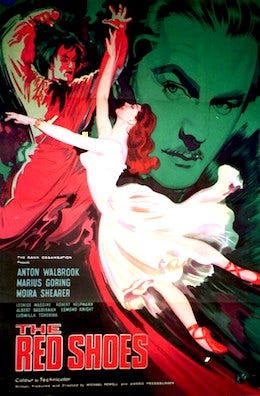 A movie poster of two people dancing

Description automatically generated
