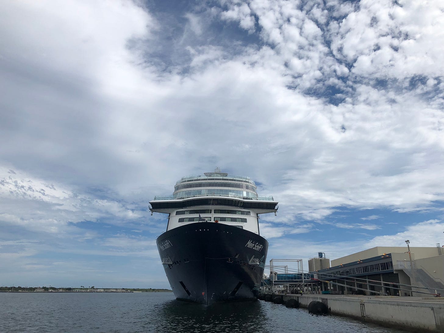 ocean liner at Port Canaveral
