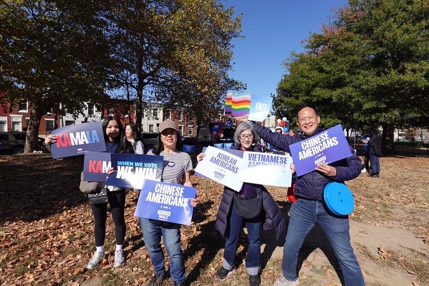 Asian-American community's support could help Harris win swing state  Pennsylvania | The Straits Times