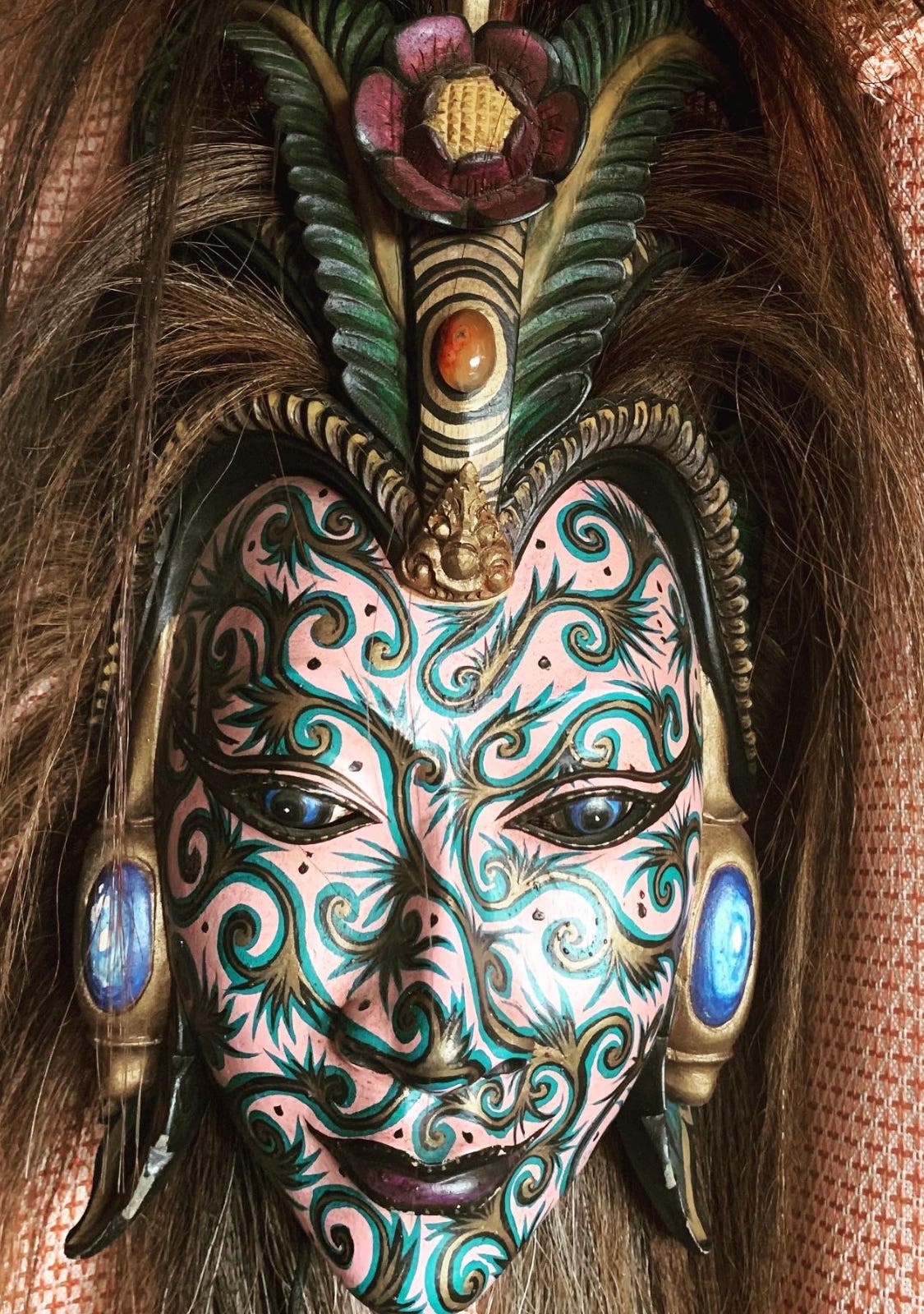 A Balinese mask