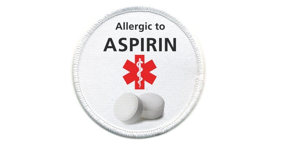 Aspirin intolerance: role of your DNA - Pillcheck
