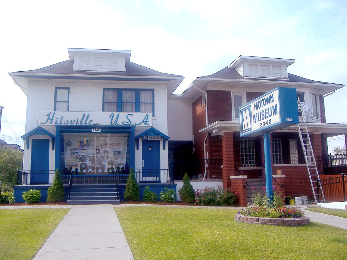 Photo of Motown recording studio