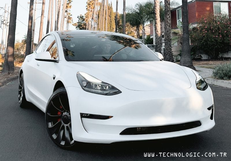 ikinci el Tesla Elektrikli araçlar otomobil