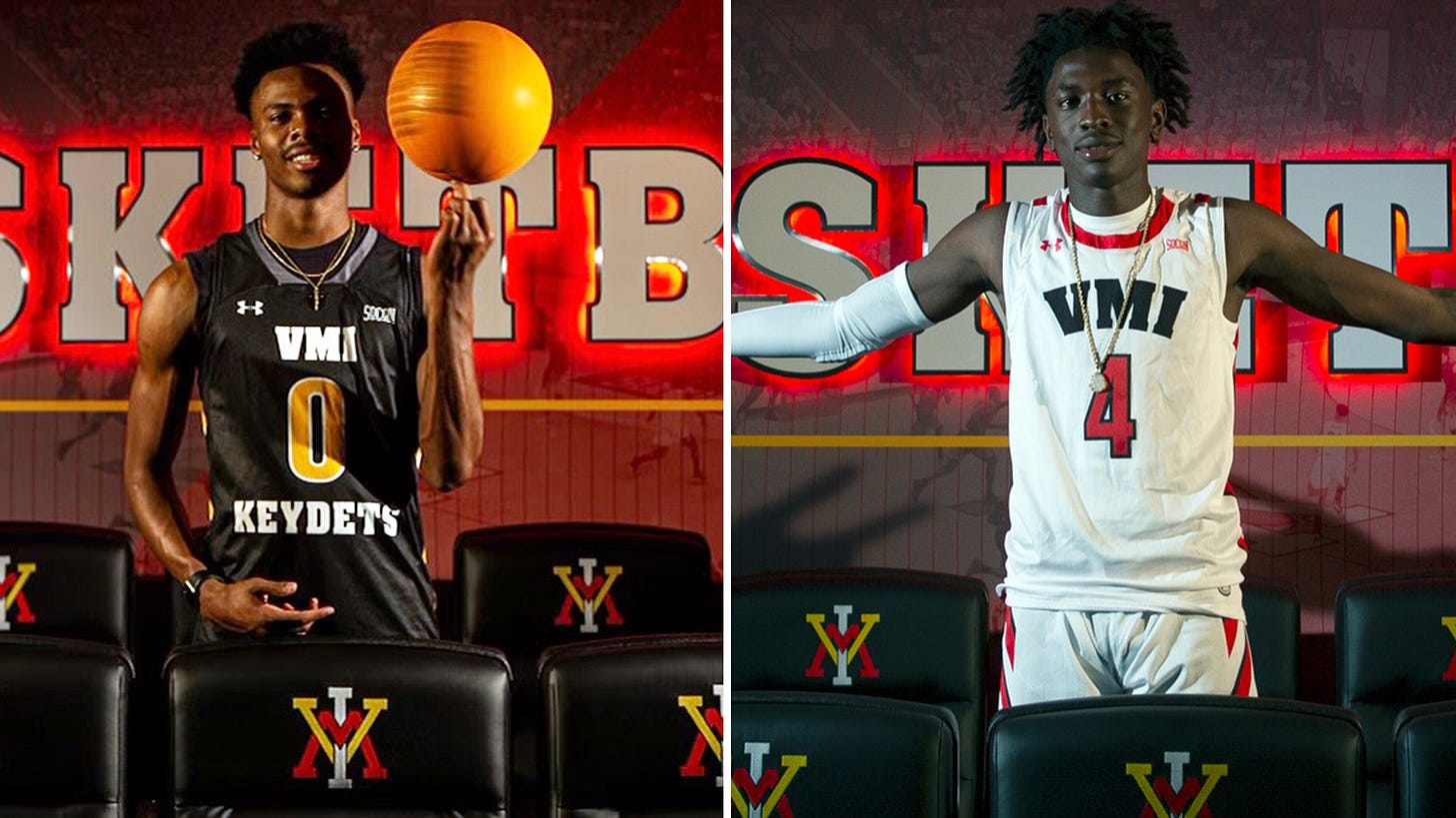 VMI Basketball signs Clark, Cotton to 2023 class - Virginia Military  Institute