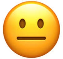 Neutral Face Emoji (U+1F610)