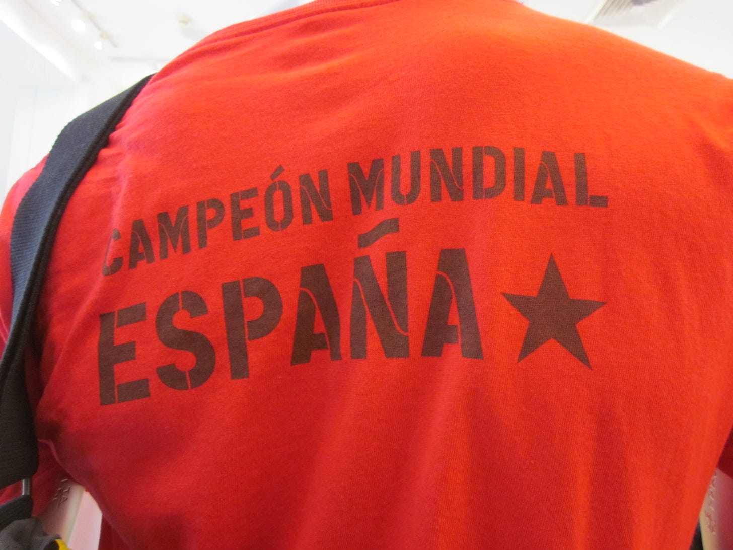 Puma Spain World Champion shirt rear