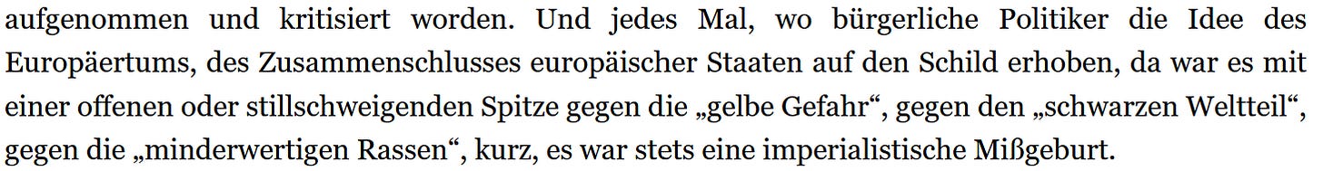 Rosa Luxemburg’s 1911 critique of European unity as an ‘imperialist monstrosity,’ from her essay Friedensutopien (translated).