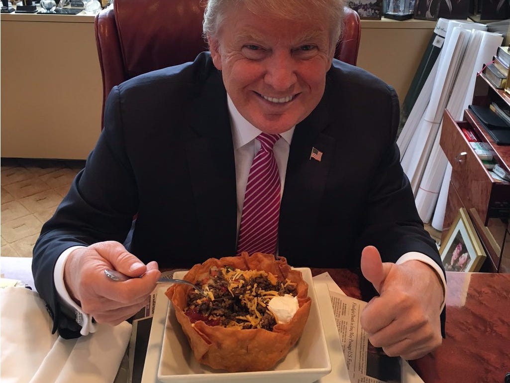 Trump Grill Taco Bowl Review, One Year Later