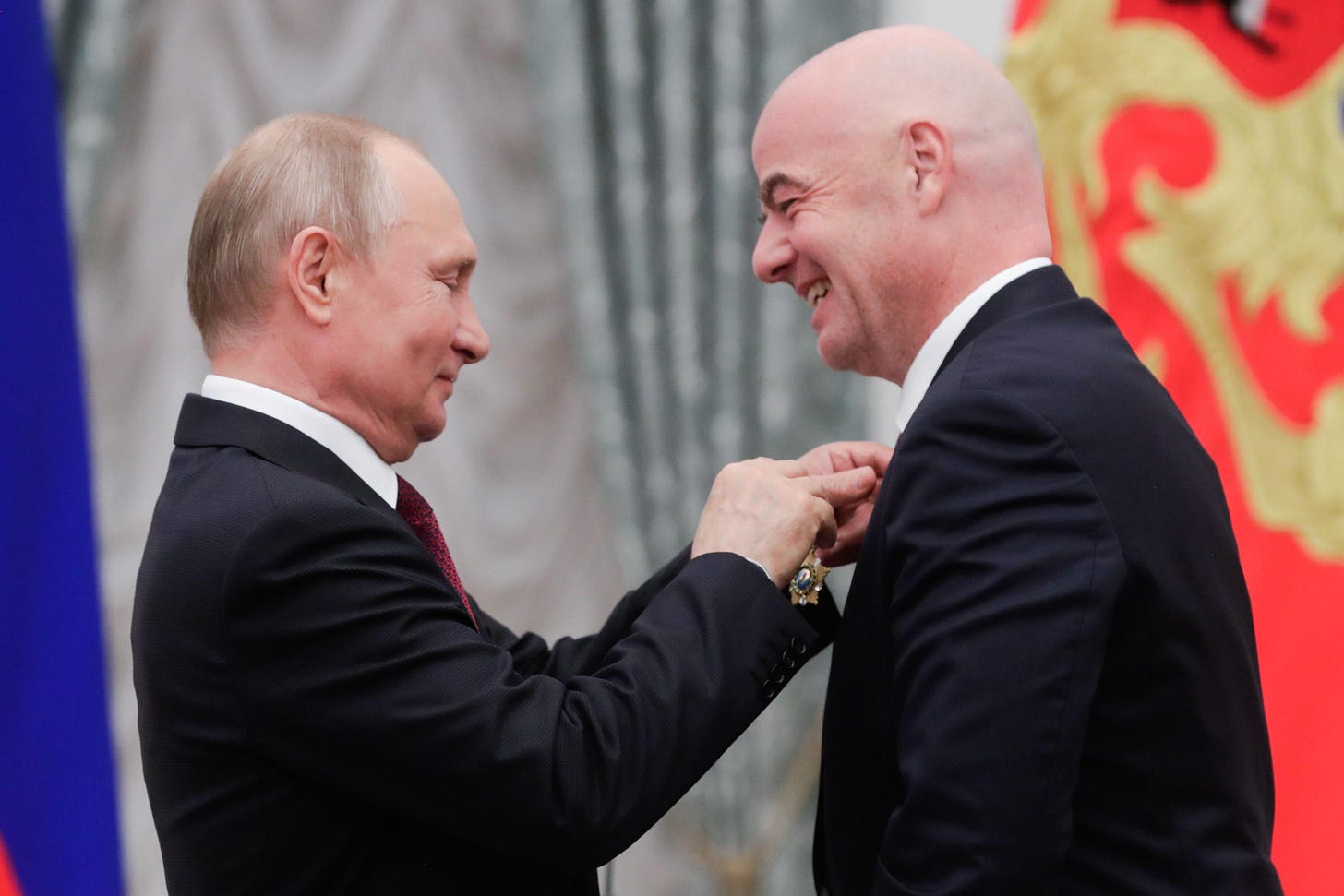Dithering Gianni Infantino will be remembered as an enabler and a coward
